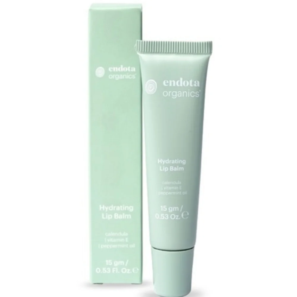 NIB Endota Organics Hydrating Lip Balm - Calendula, Vitamin E